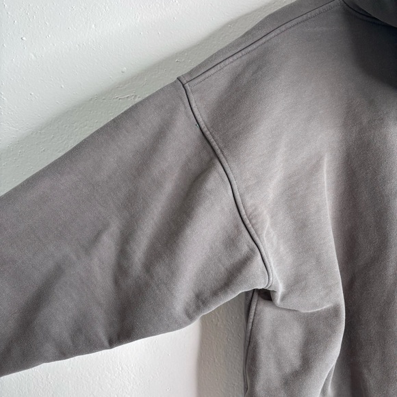 Fear Of God No Logo Zip Up Hoodie Gray Size Small - Picture 11 of 15